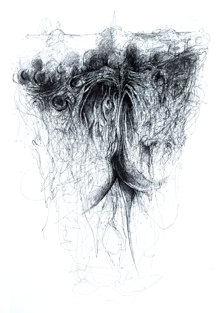 Country Magic 5 (2017) 37x24 cm ink on paper