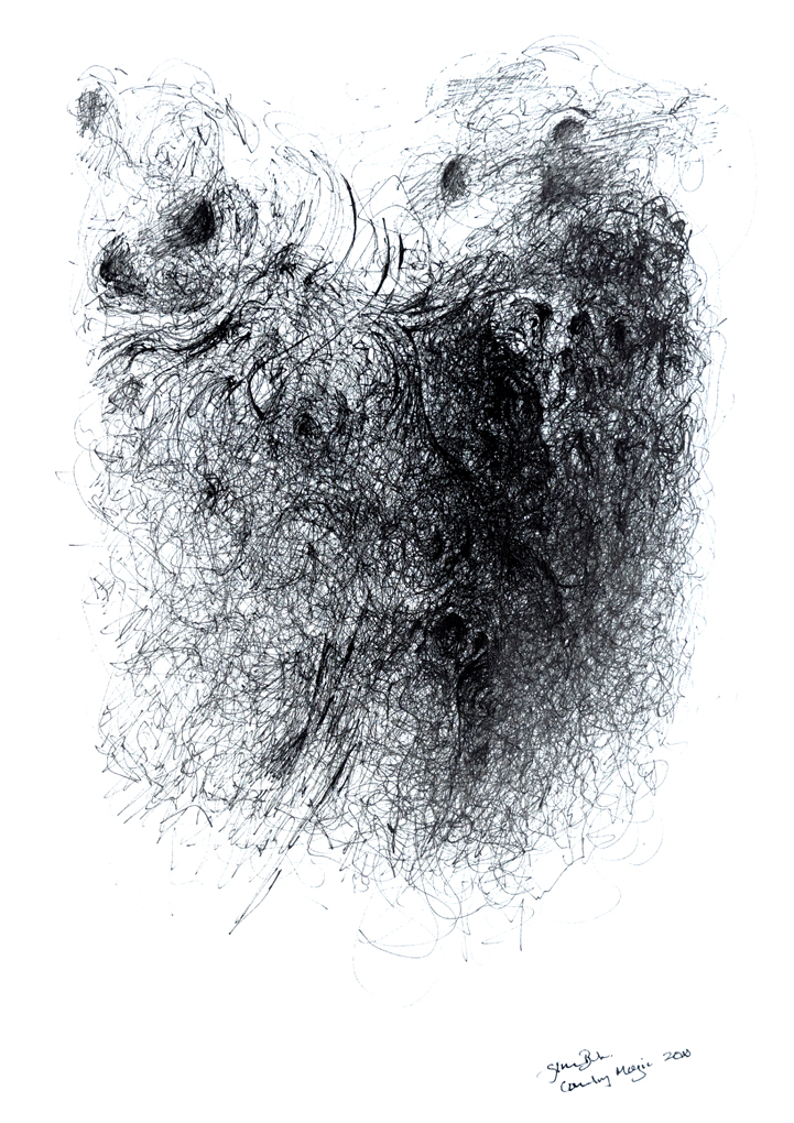 Country Magic 7 (2017) 37x24 cm ink on paper